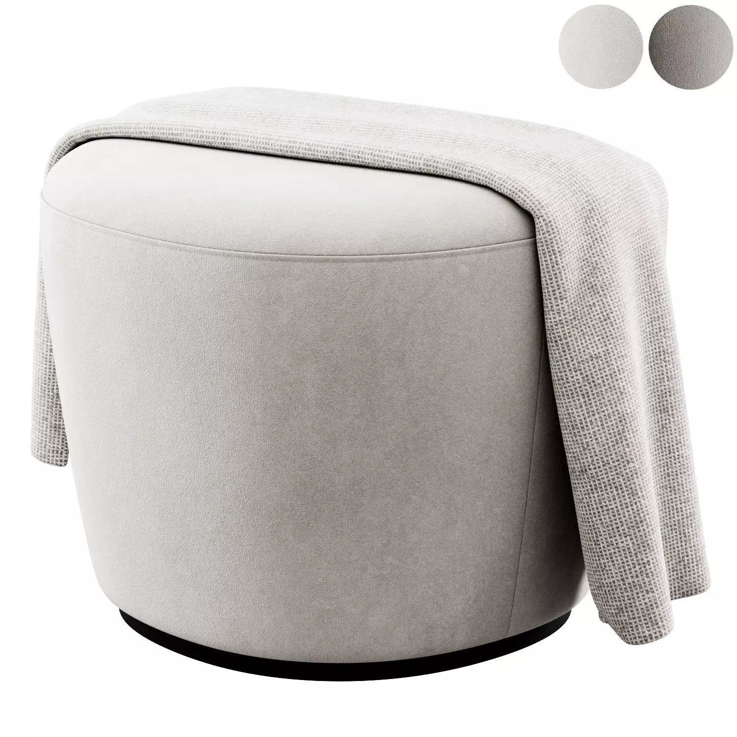 Radar Pouf by Frezza 3D model