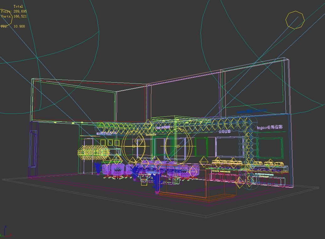 Exhibition - Area - 12X6-3DMAX2009-71 3D model_2