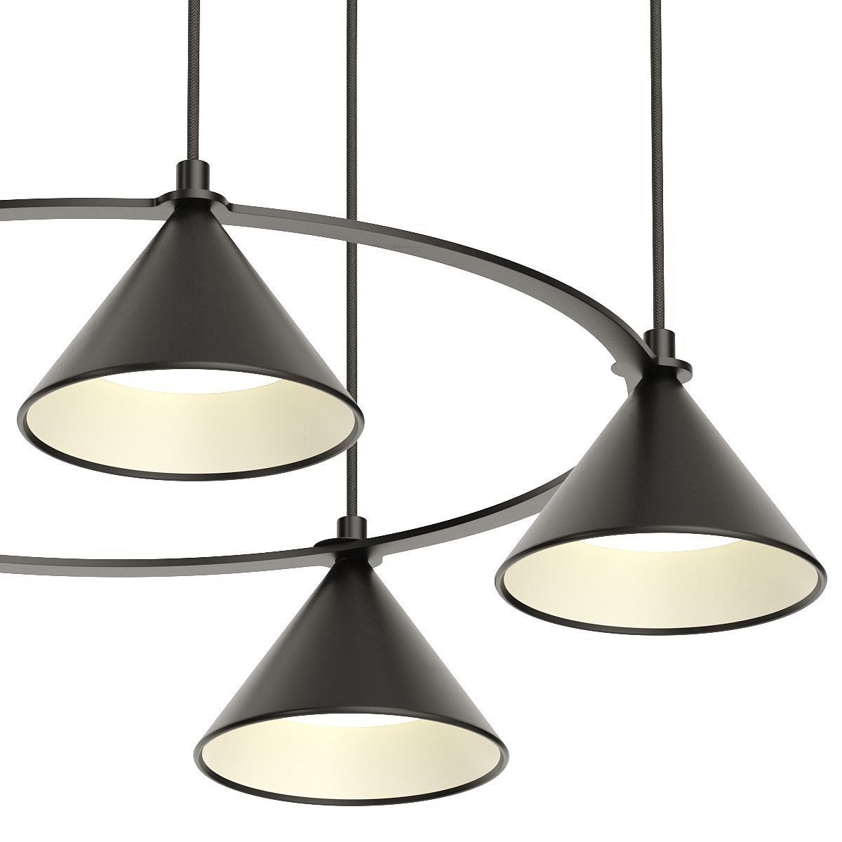 Zero Lumo Circle Pendant Light 3D Model Collection_5