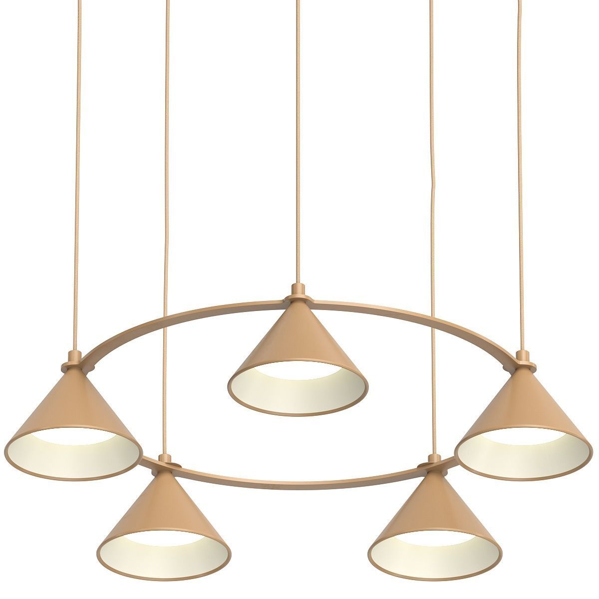 Zero Lumo Circle Pendant Light 3D Model Collection_7