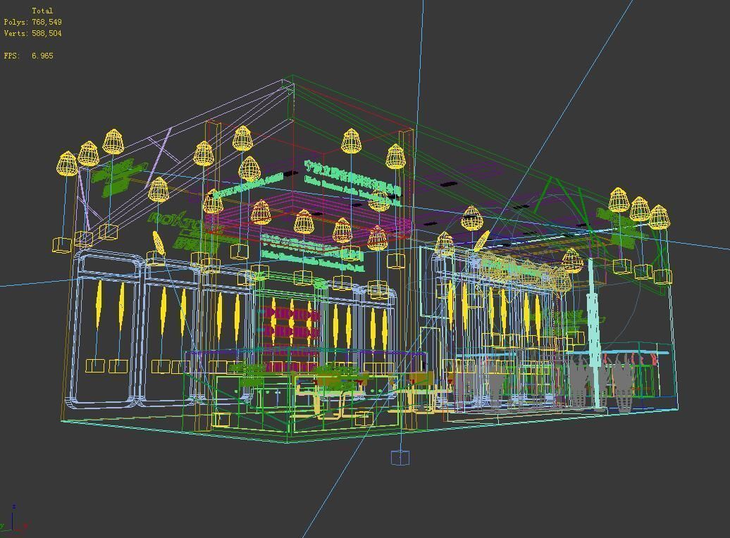 Exhibition - Area - 12X6-3DMAX2012-05 3D model_6