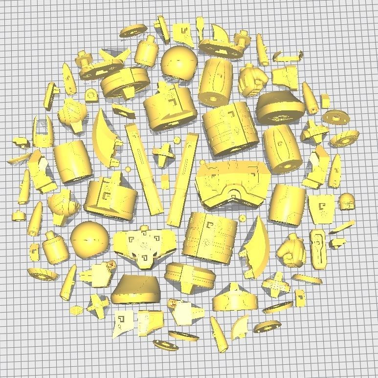 bronze giant 3D print model_18