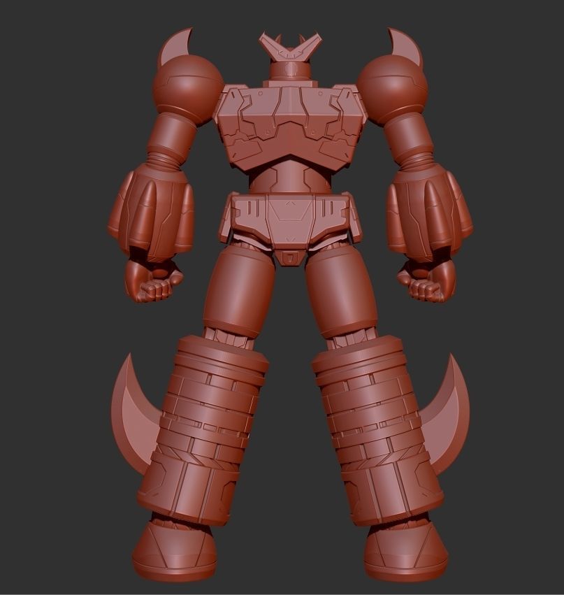 bronze giant 3D print model_12