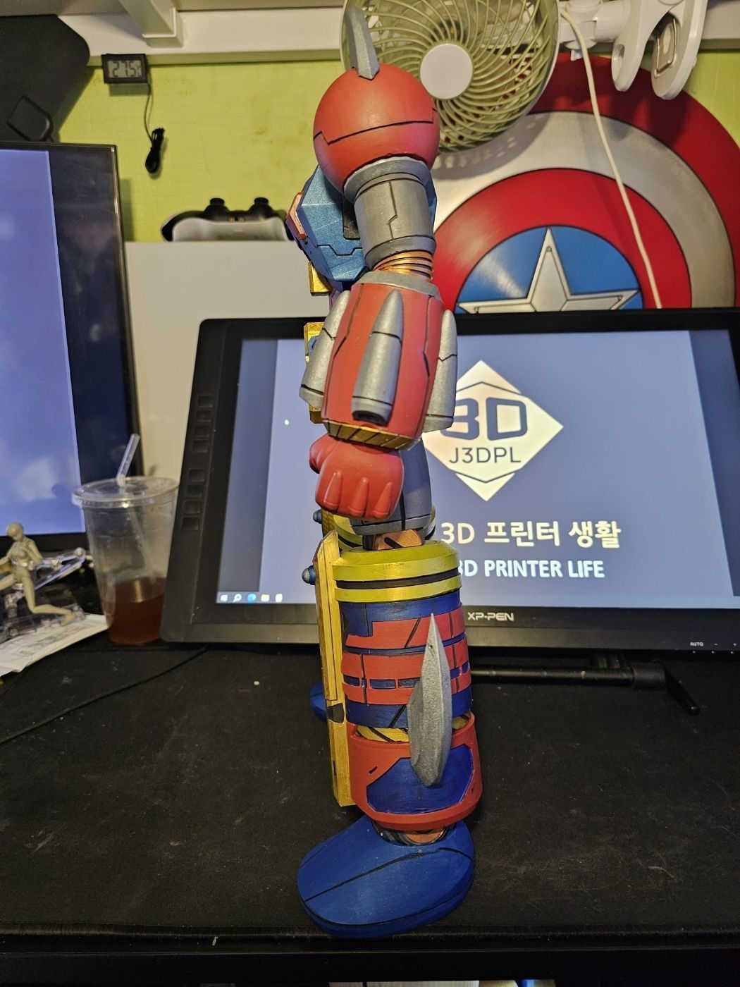 bronze giant 3D print model_2