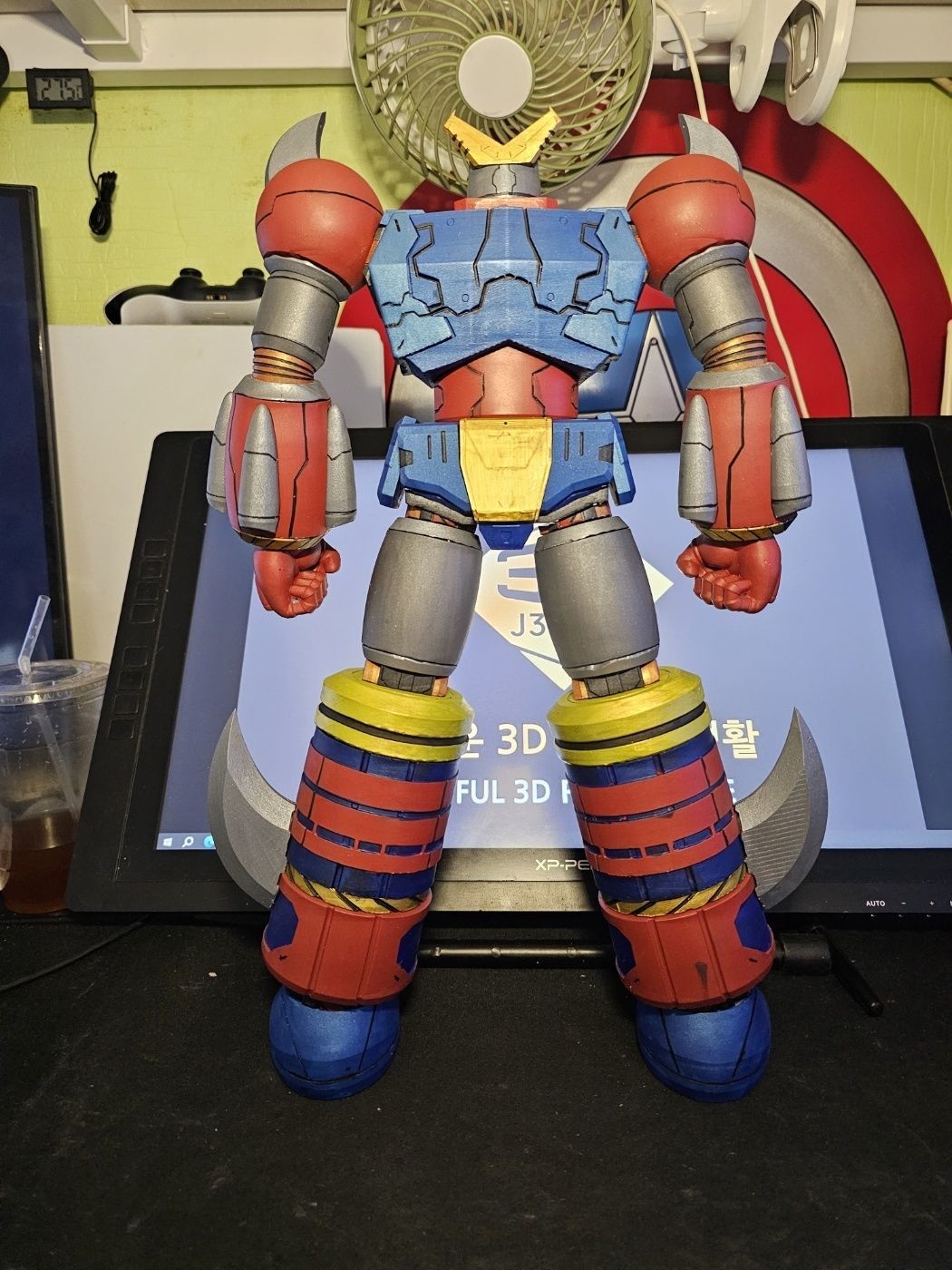 bronze giant 3D print model_3