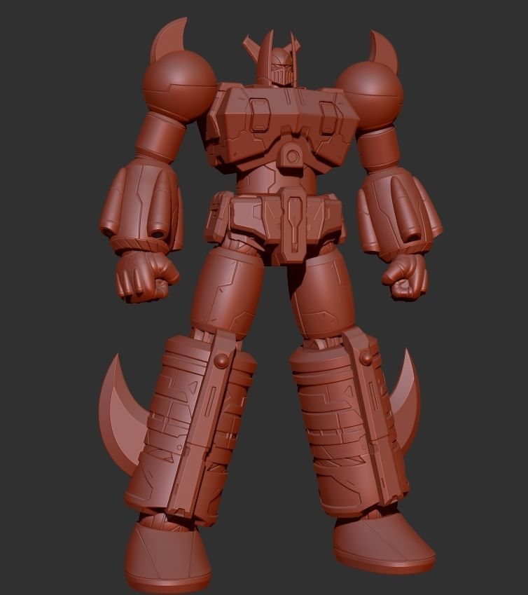 bronze giant 3D print model_13