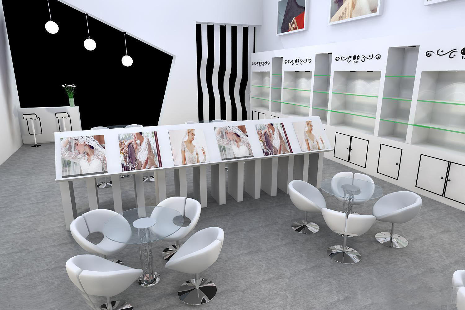 Exhibition - Area - 12X8-3DMAX2009-014 3D model_4