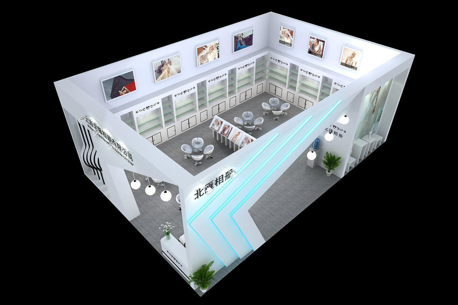 Exhibition - Area - 12X8-3DMAX2009-014 3D model_2