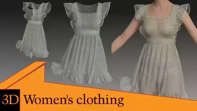 3D womens clothing