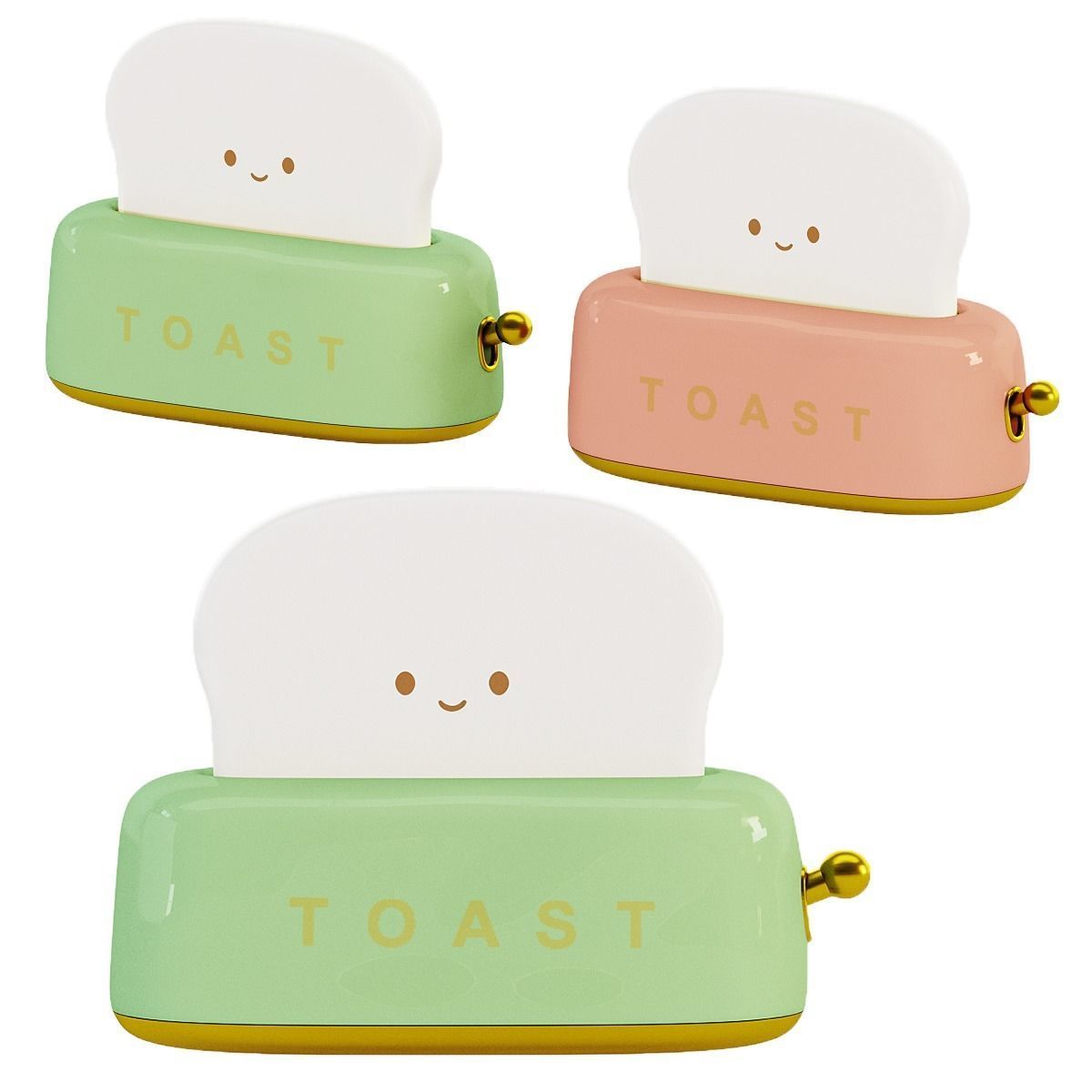 Toast Emotional Lamp 3D model_2