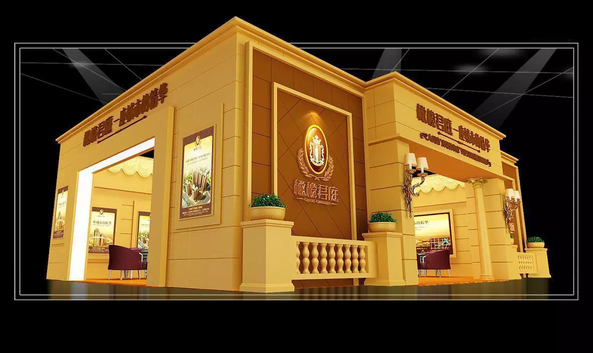 Exhibition - Area - 12X8-3DMAX2011-016 3D model_0