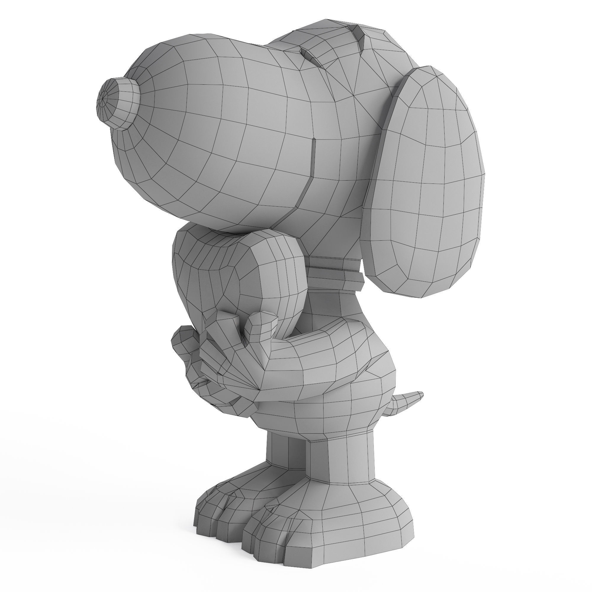 Leblon Delienne Snoopy heart 3D model_8