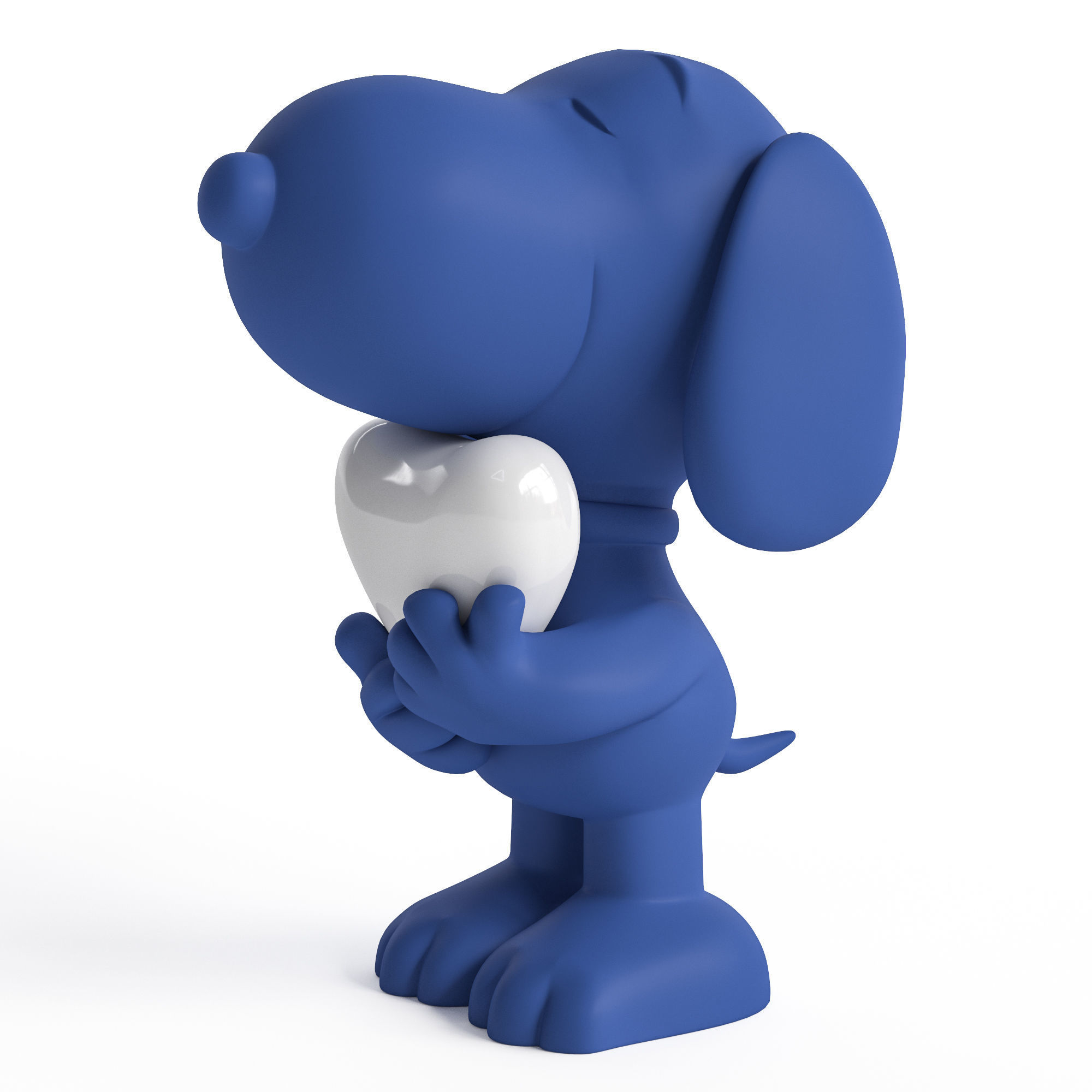 Leblon Delienne Snoopy heart 3D model_1