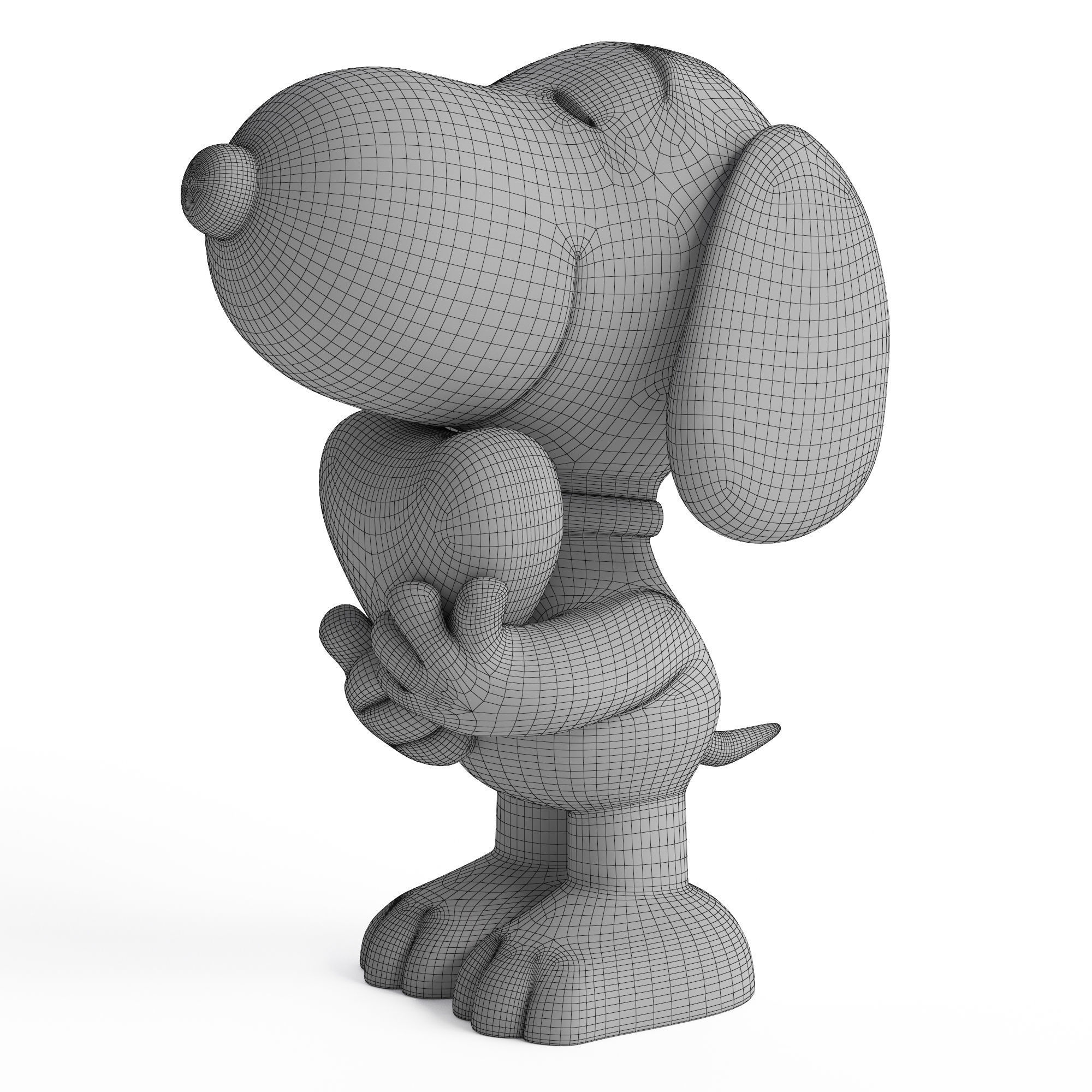 Leblon Delienne Snoopy heart 3D model_7