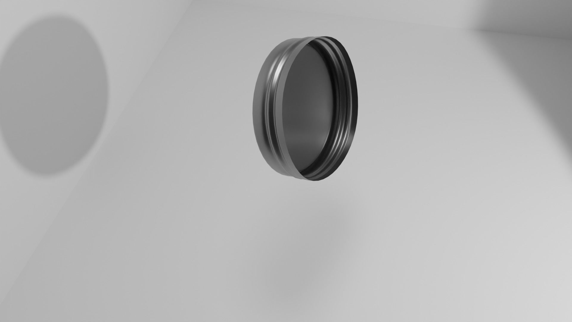 glass bottle Free low-poly 3D model_3