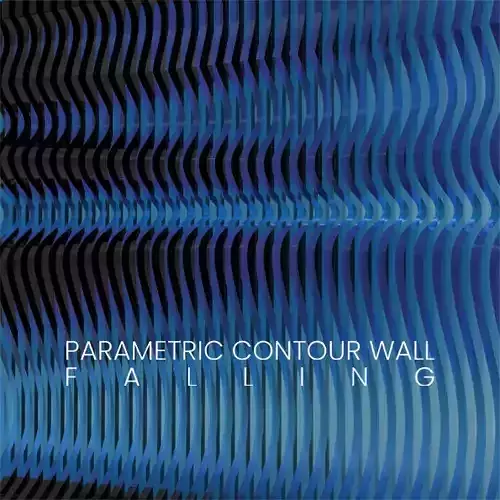 Parametric contour wall 3D model
