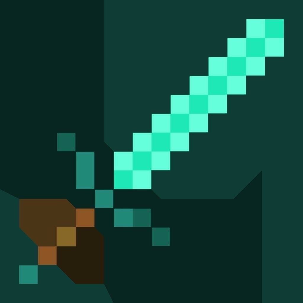 Minecraft Sword 3D model 3D model_5