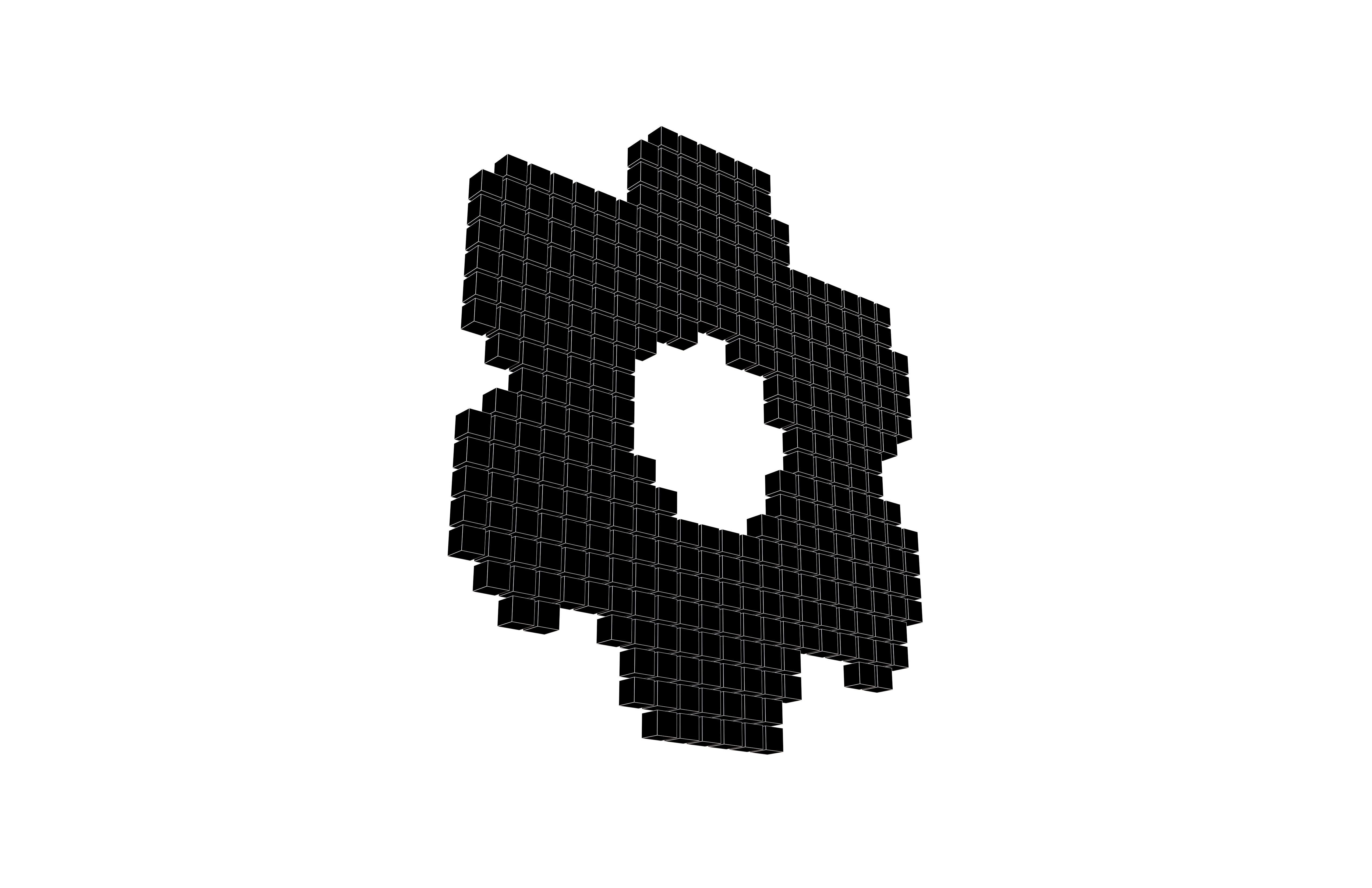 Setting Symbol Cube Style v1 002 Low-poly 3D model_7