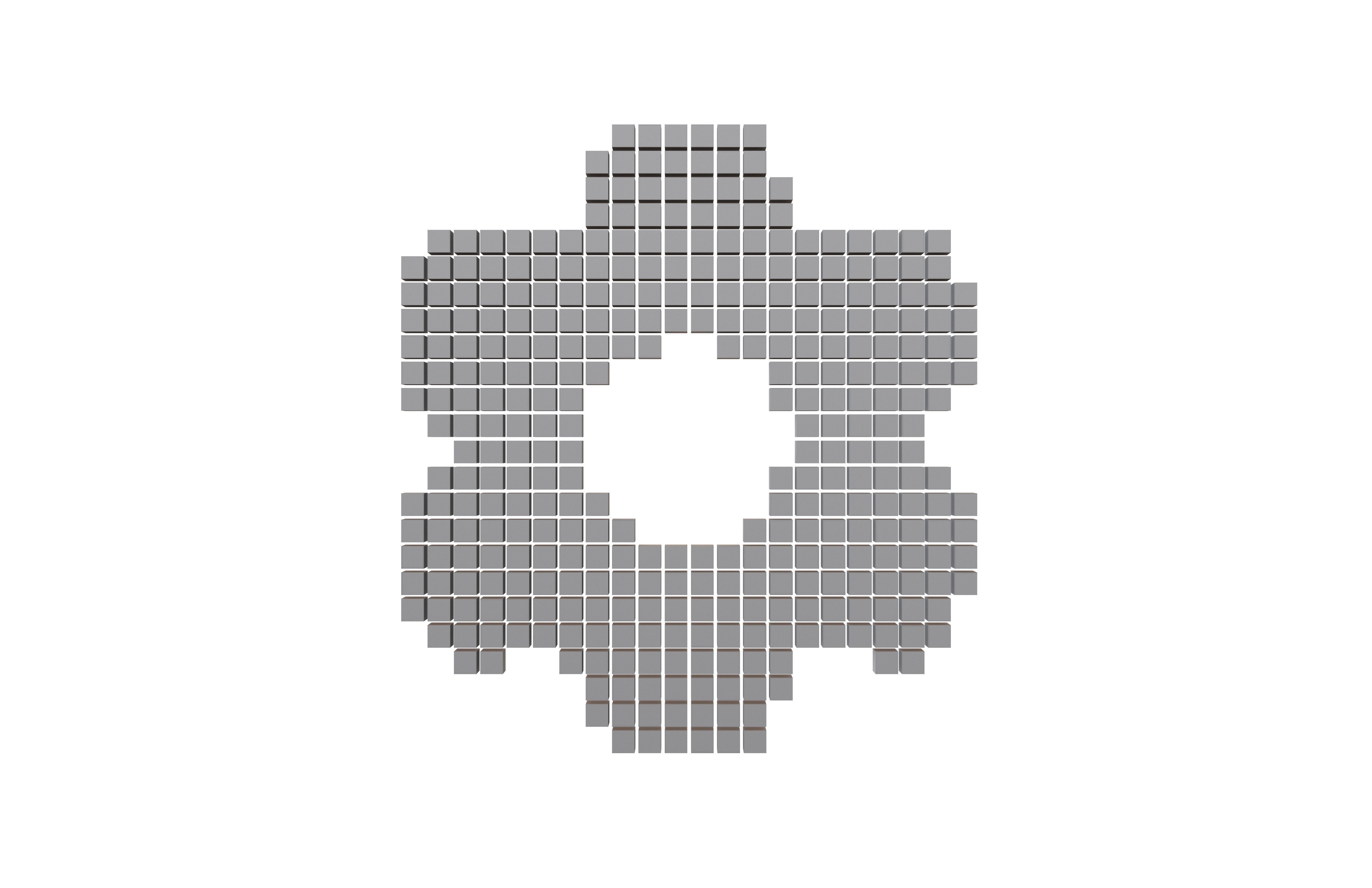 Setting Symbol Cube Style v1 002 Low-poly 3D model_1