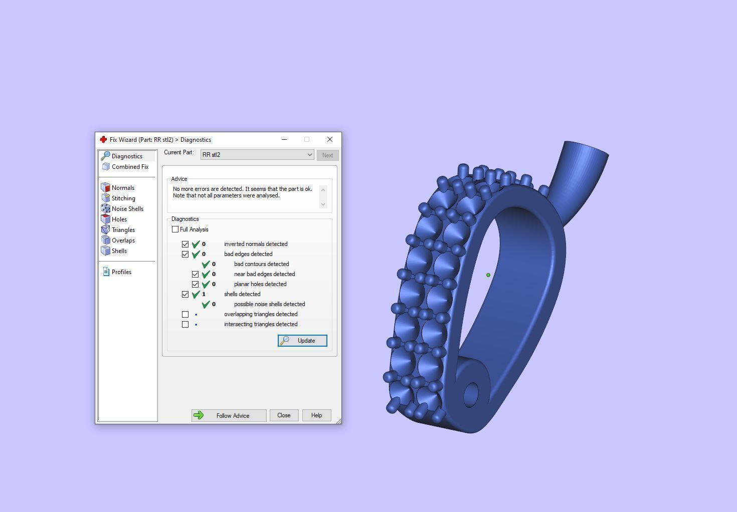 Gold N1077 3D print model_8