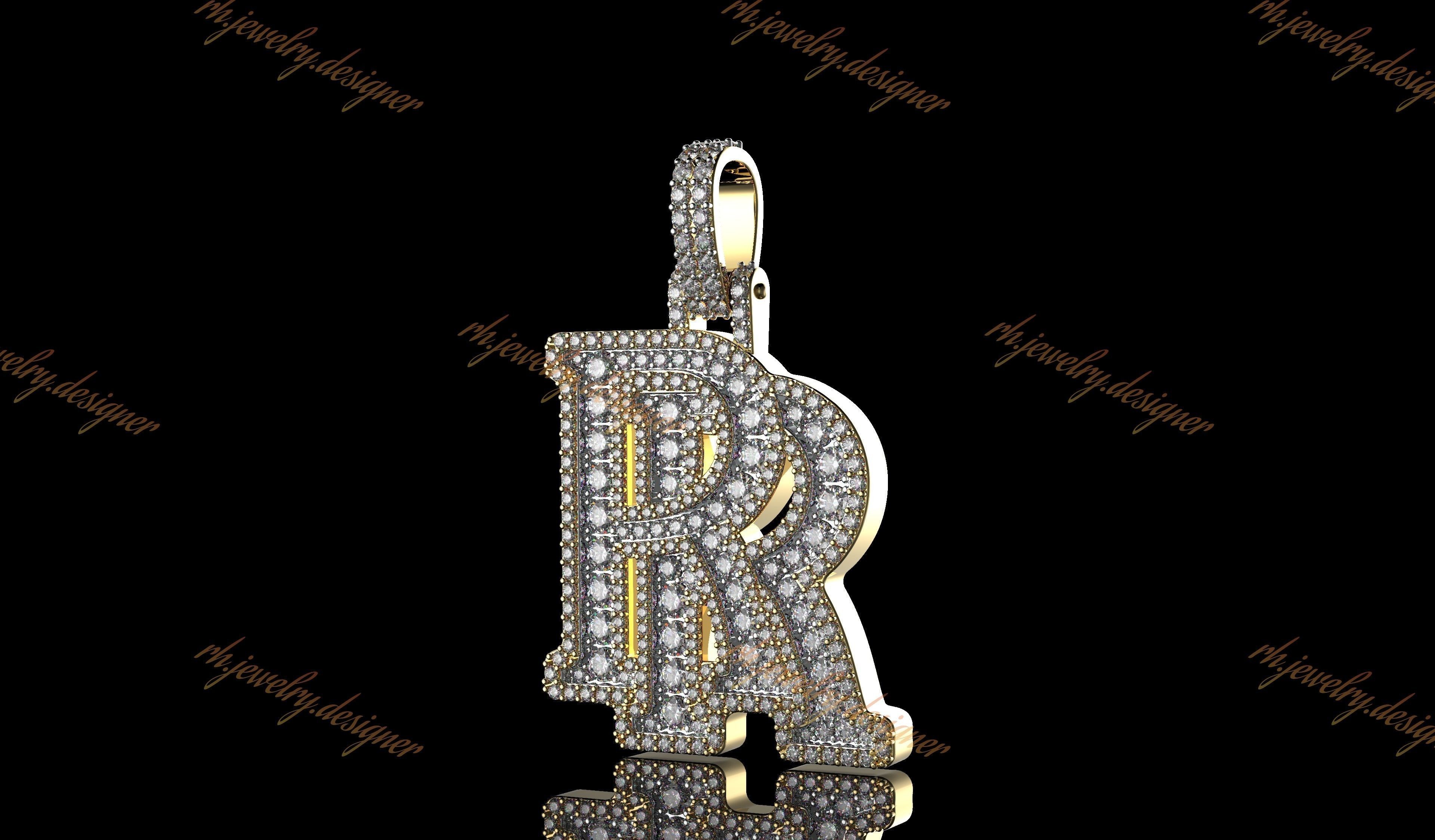 Gold N1077 3D print model_1