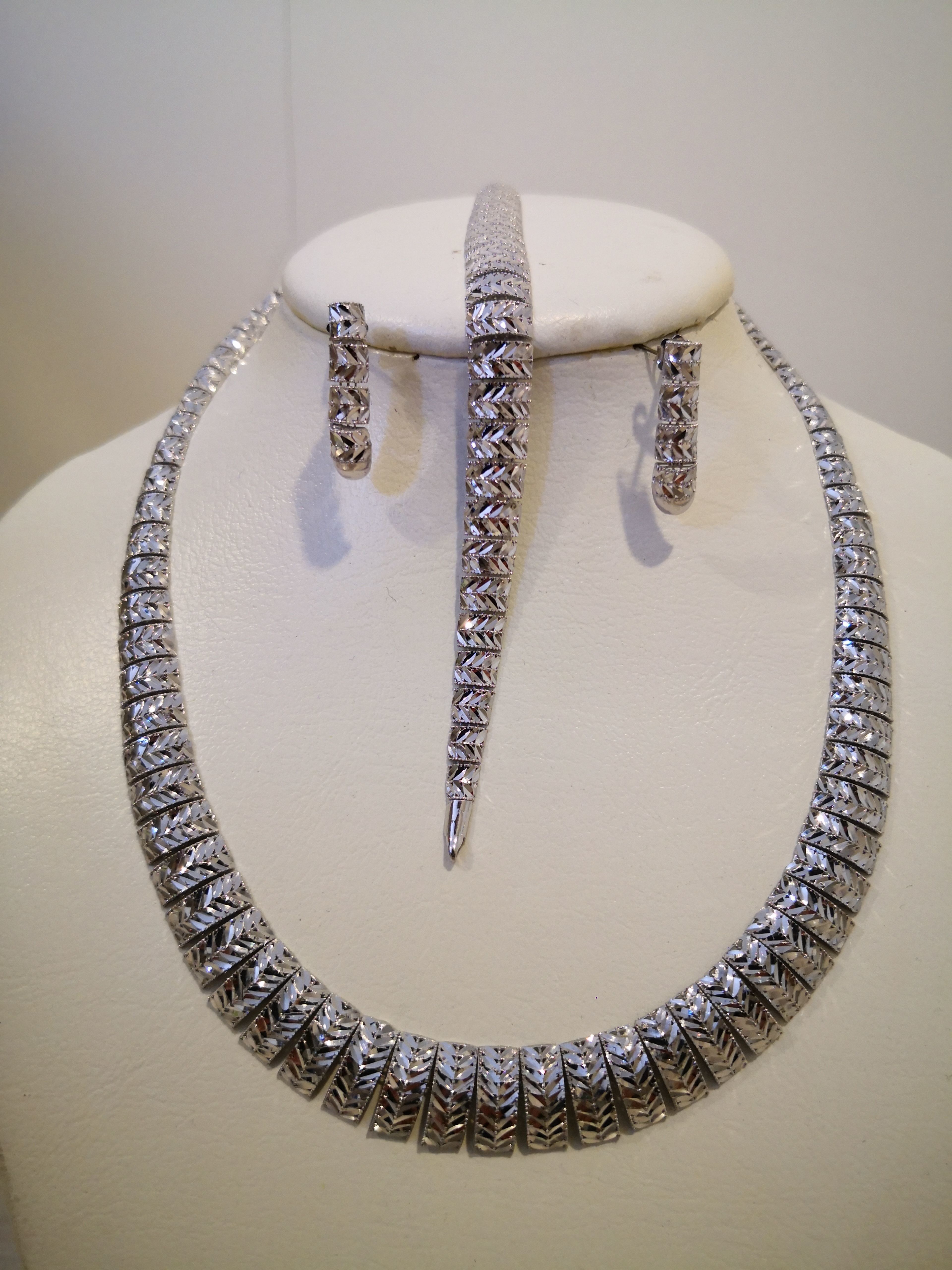 Necklace bracelet earrings wheat model fusion 3D print model_2