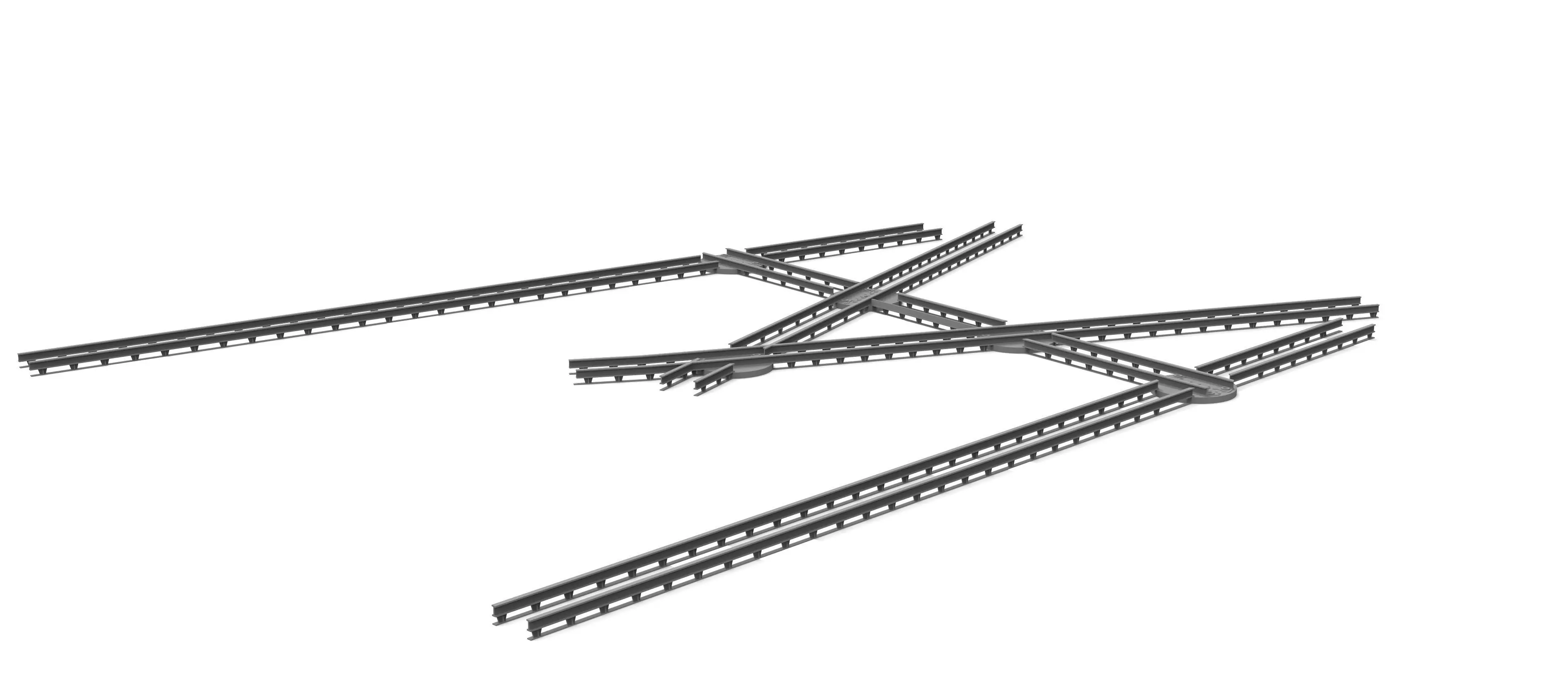 rails for aircraft transportation Free 3D print model