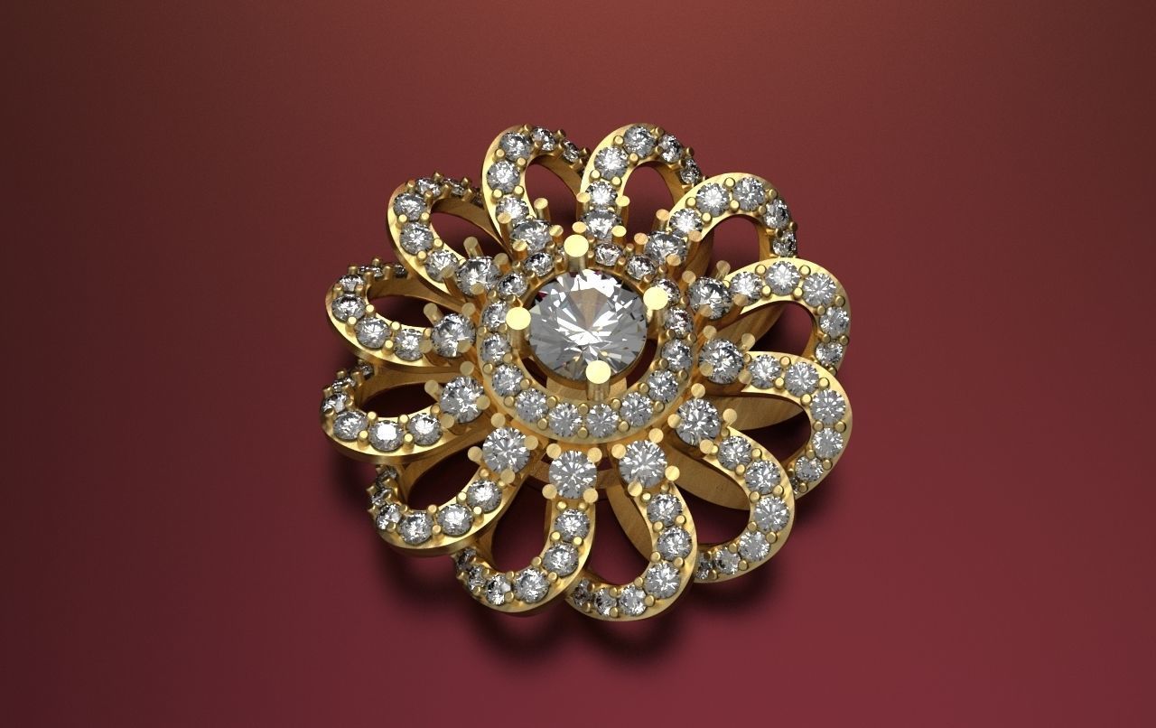 Earring Tops 3D print model_5