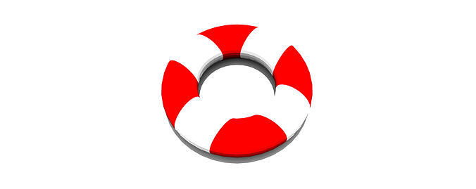 lifebuoy Free 3D print model