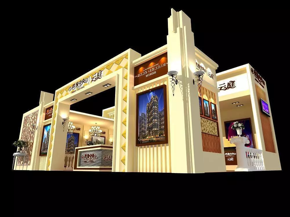 Exhibition - Area - 12X9-3DMAX2009-04 3D model_0