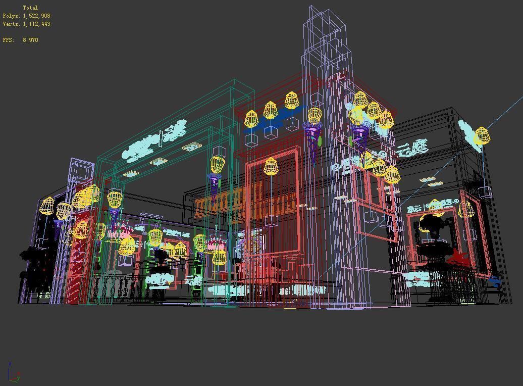 Exhibition - Area - 12X9-3DMAX2009-04 3D model_2