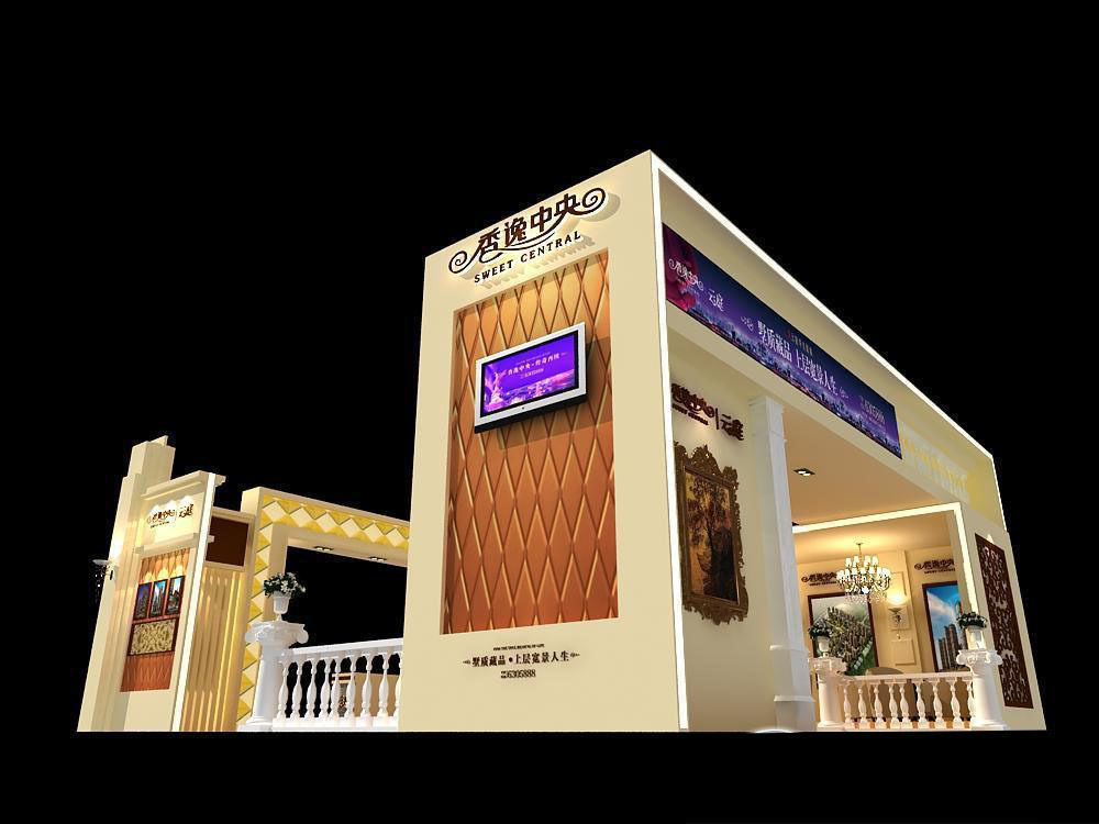 Exhibition - Area - 12X9-3DMAX2009-04 3D model_1