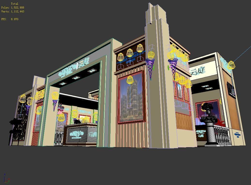 Exhibition - Area - 12X9-3DMAX2009-04 3D model_3