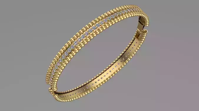 23-75 gram Gold ball chain bracelet