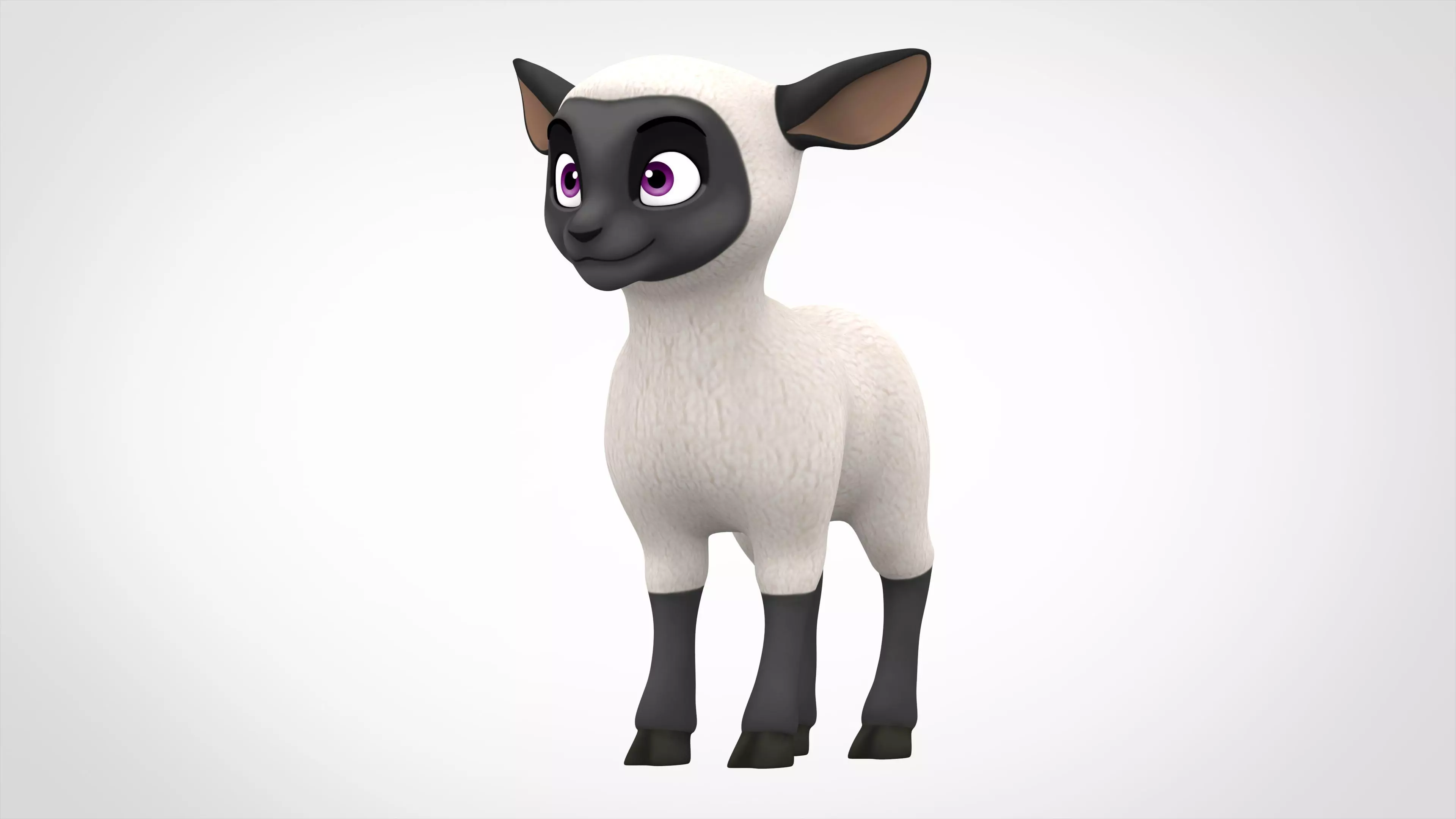 Sheep Low-poly 3D model