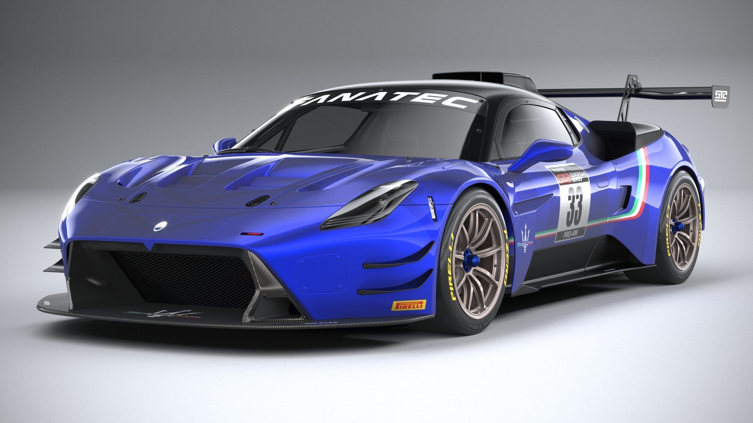 Maserati GT2 Racecar 2023 3D model_2