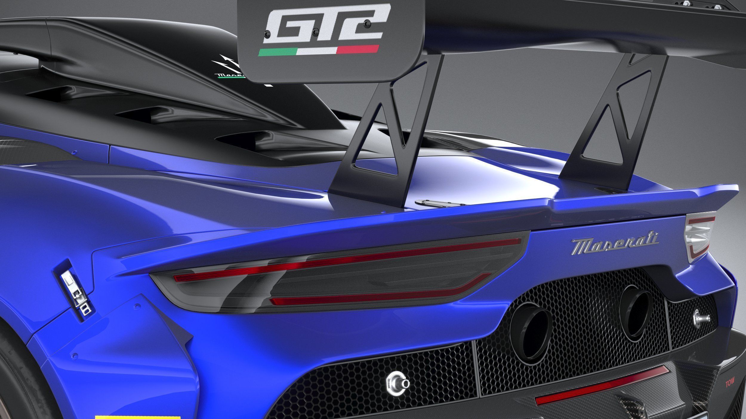 Maserati GT2 Racecar 2023 3D model_15