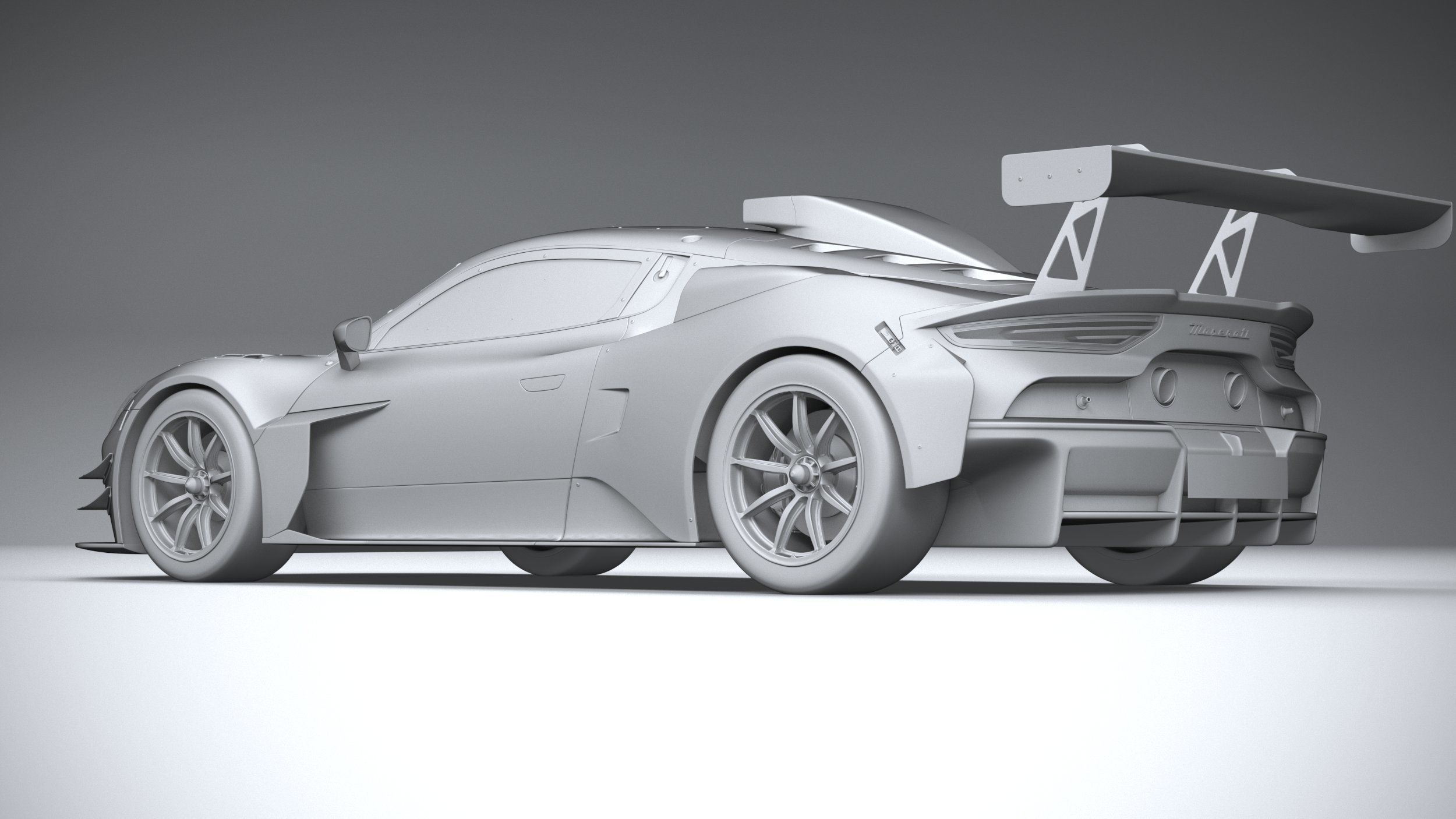 Maserati GT2 Racecar 2023 3D model_21
