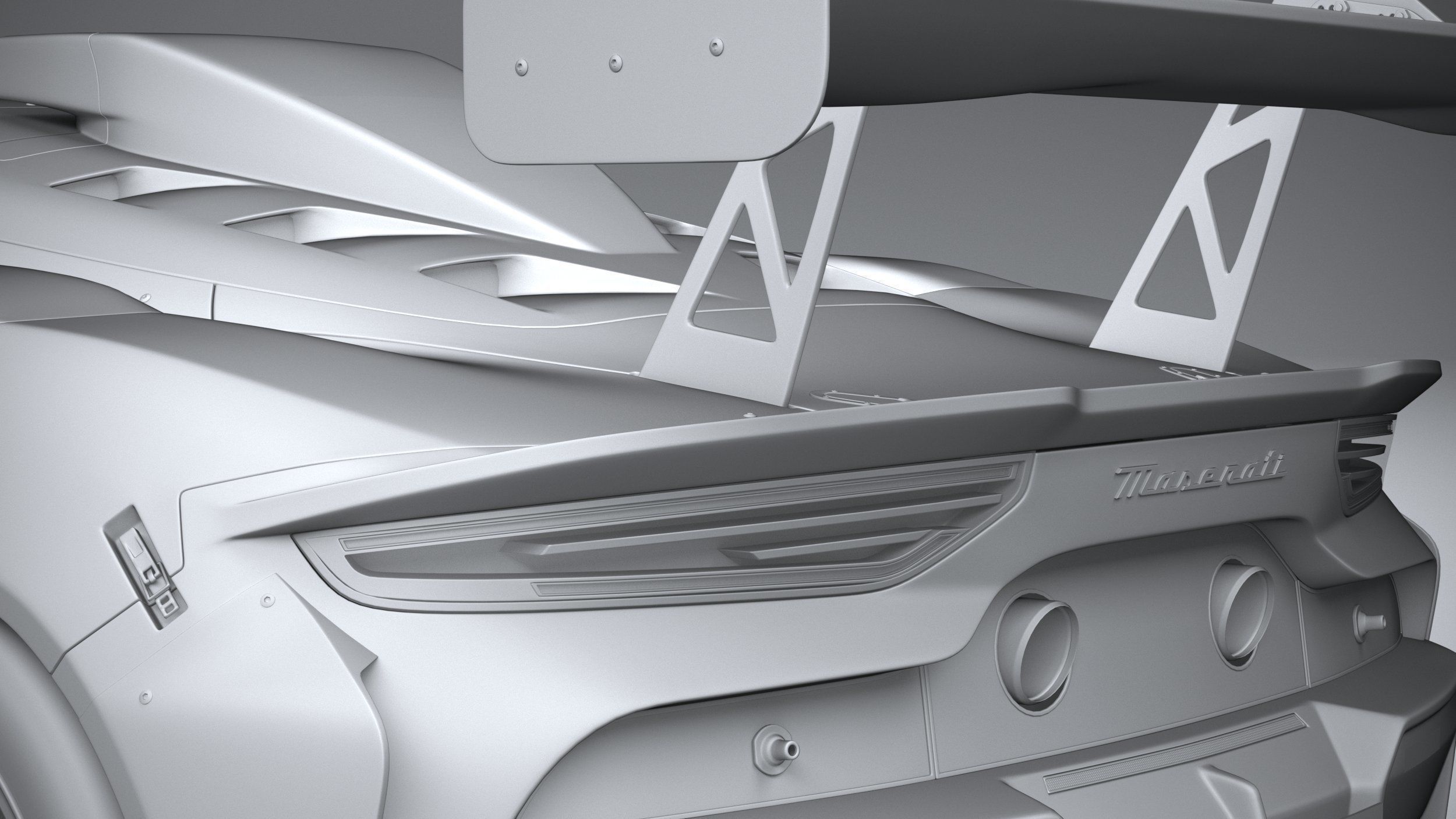 Maserati GT2 Racecar 2023 3D model_24