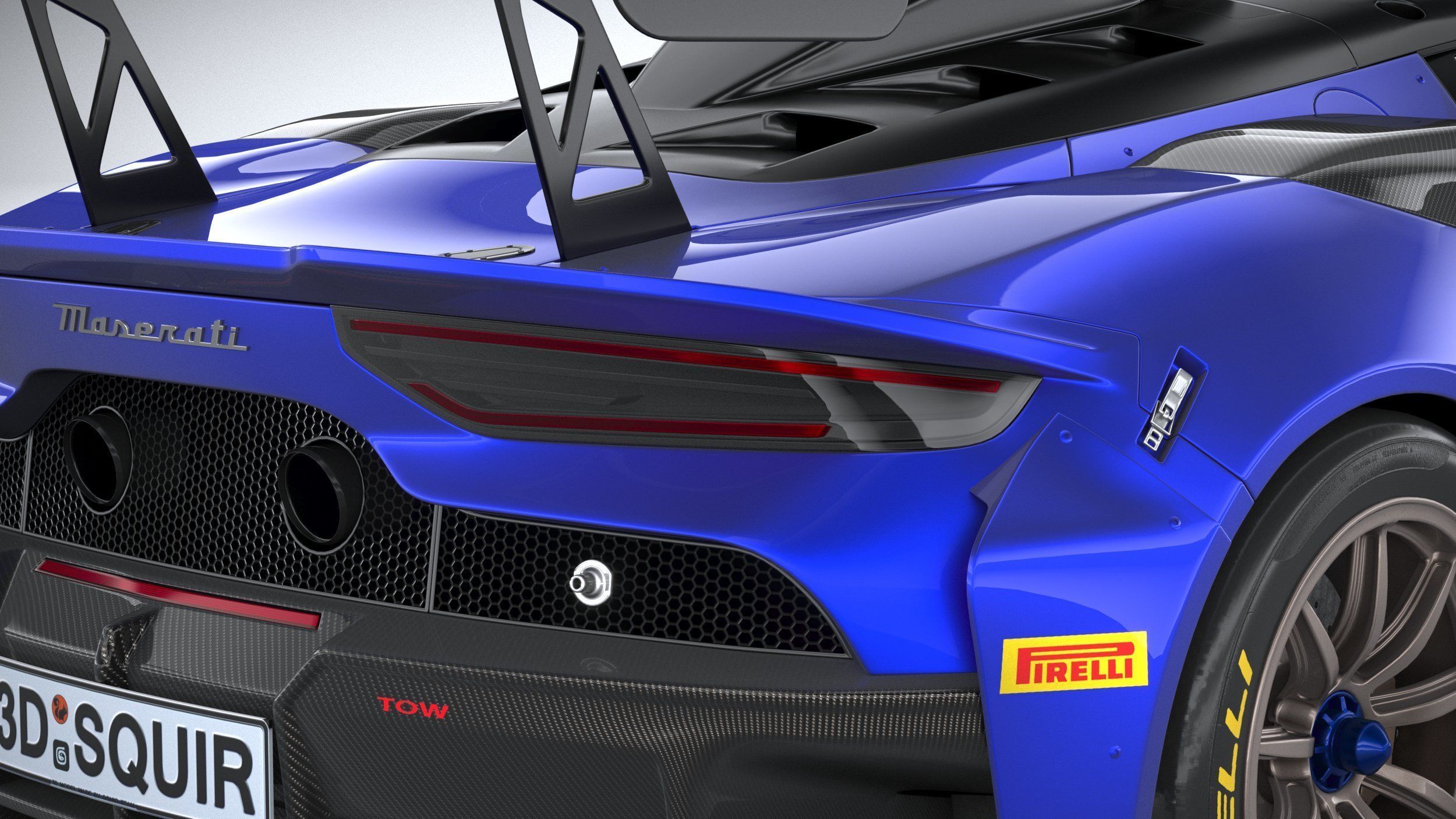 Maserati GT2 Racecar 2023 3D model_18