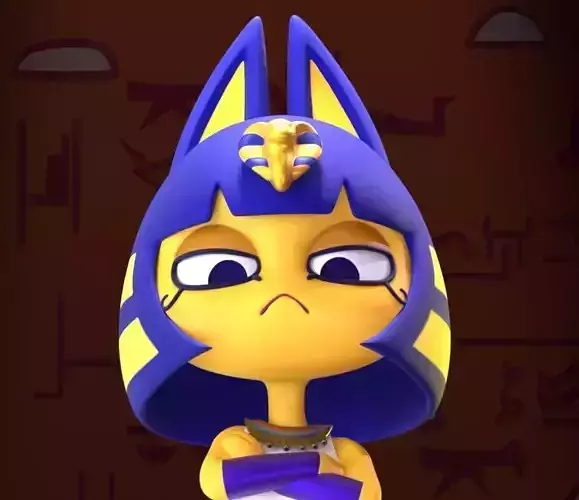 Ankha Animal Crossing - Zone 3D model