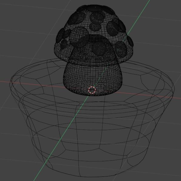 Mushroom 3D model_3