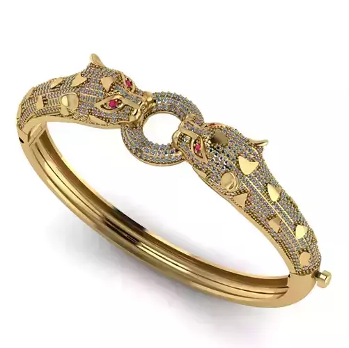 Panther Bracelet 3d print model