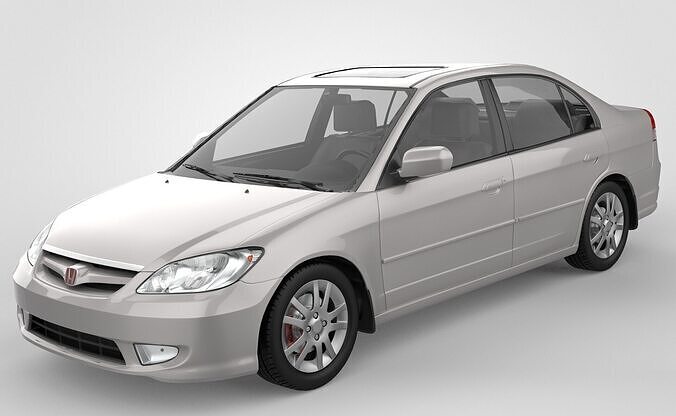 Honda Civic VTEC 2 3D model