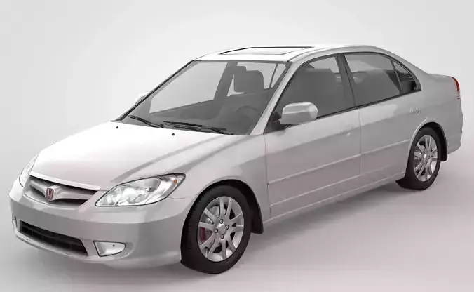 Honda Civic VTEC 2 3D model