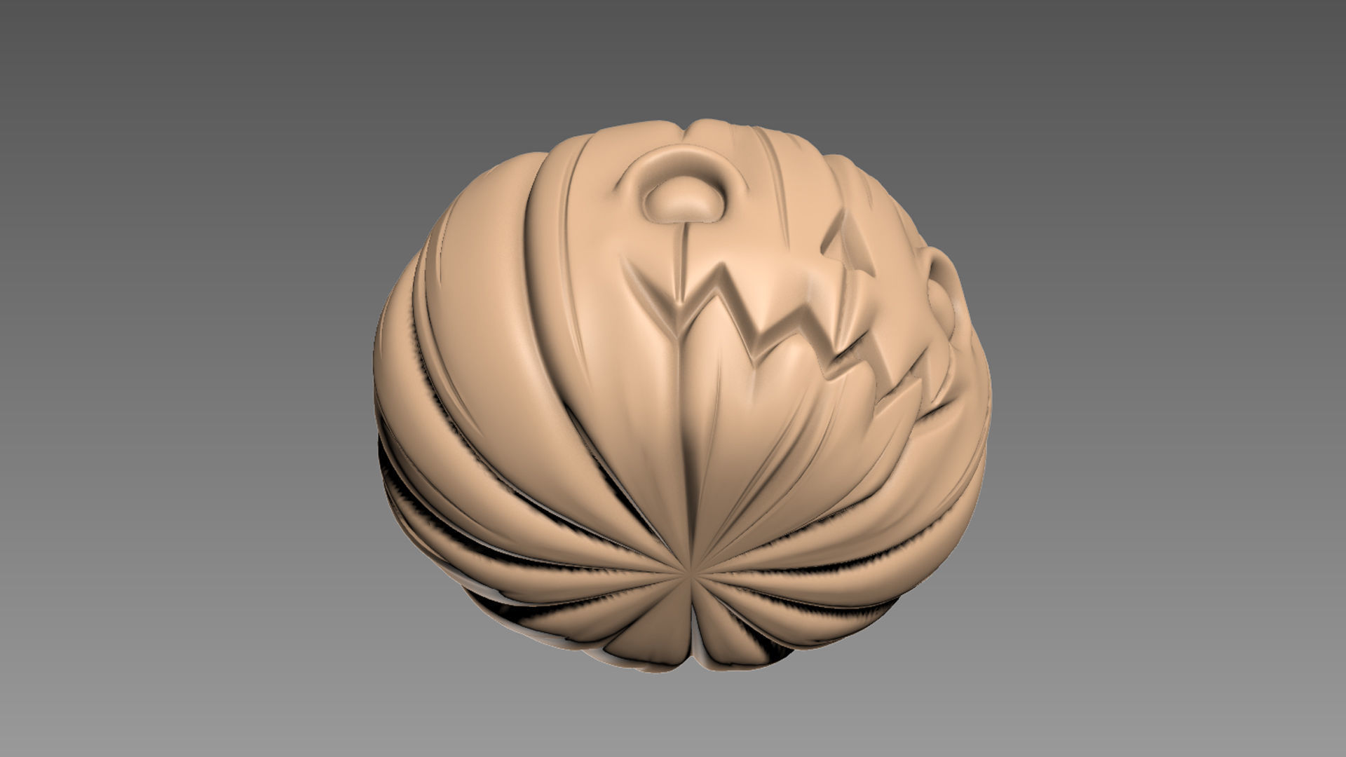Pumpkin Halloween 3D print model_9