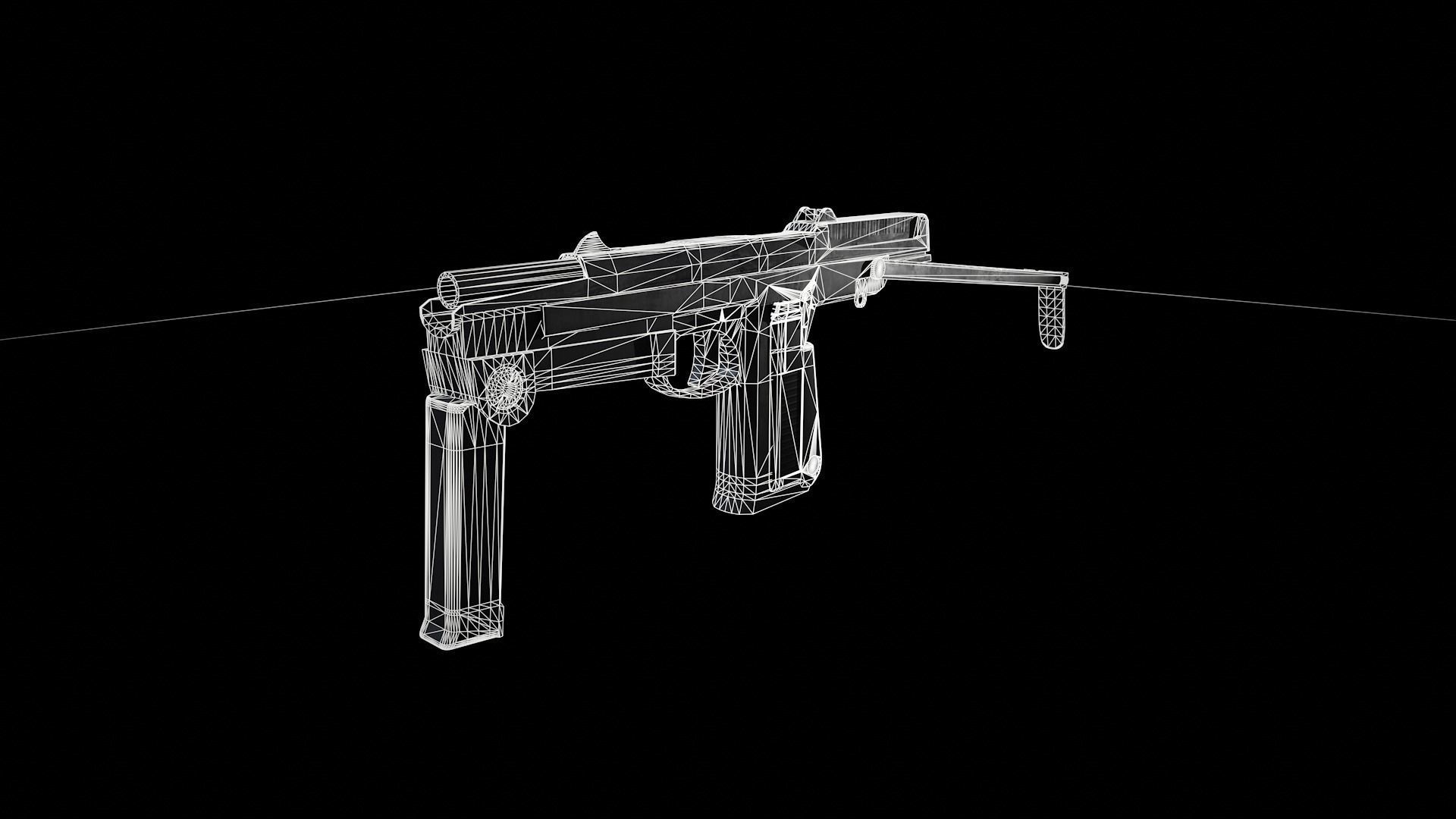 PM 63 RAK Low-poly 3D model_3