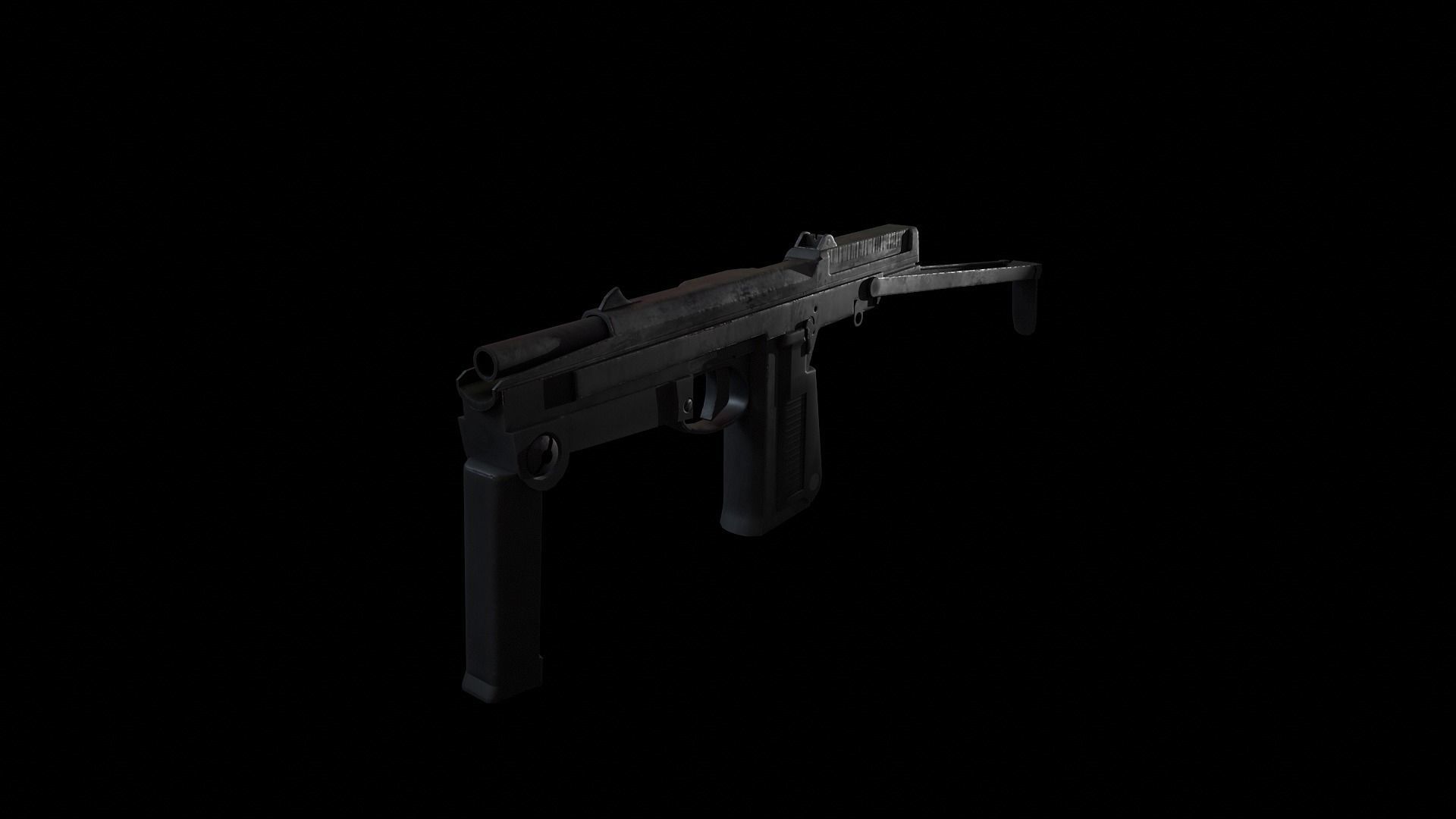 PM 63 RAK Low-poly 3D model_2