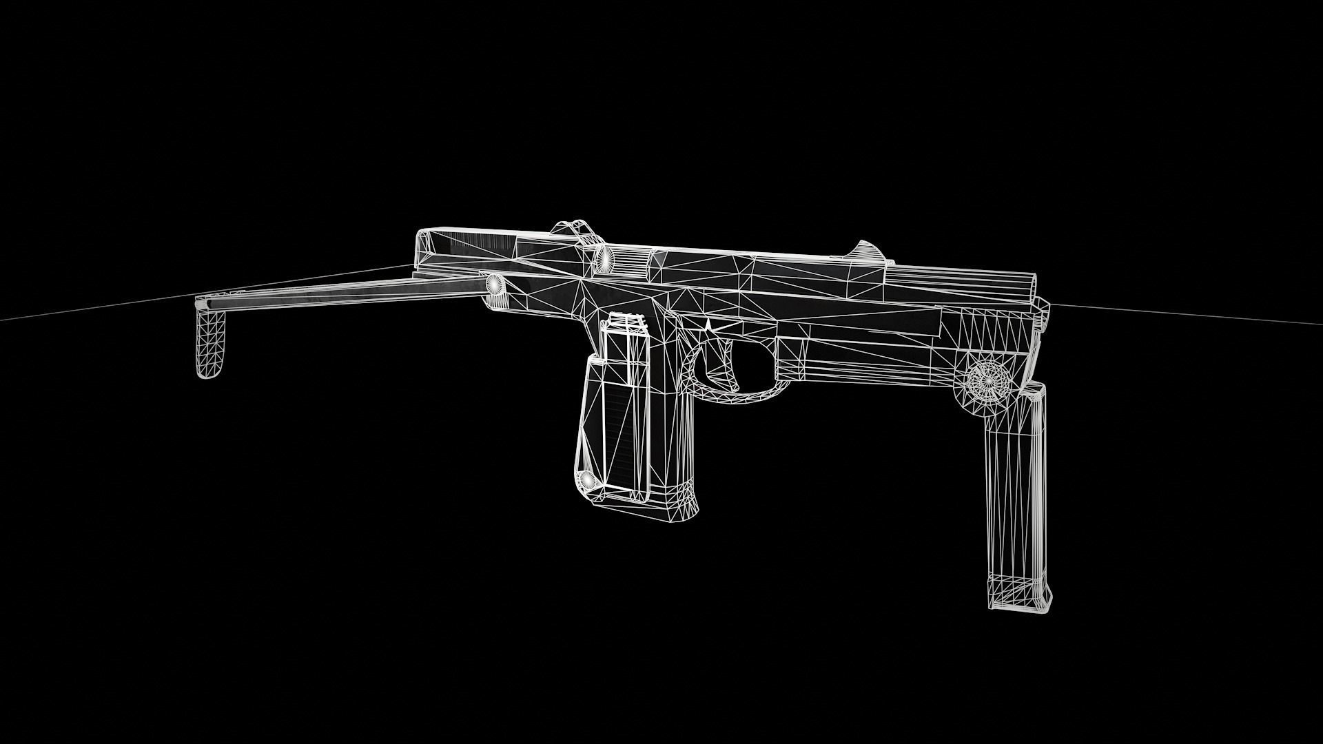 PM 63 RAK Low-poly 3D model_4