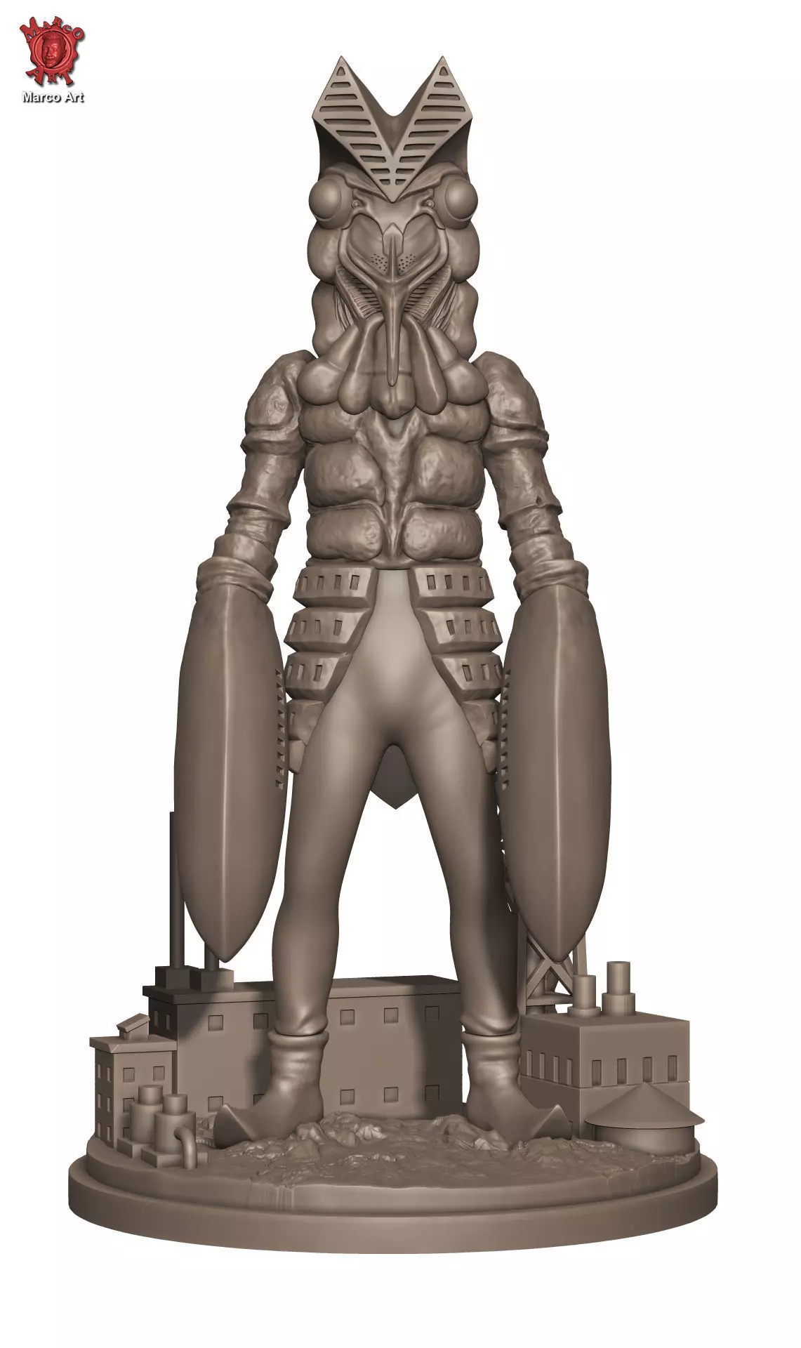 Baltan-seijin 3D stl file 3D print model